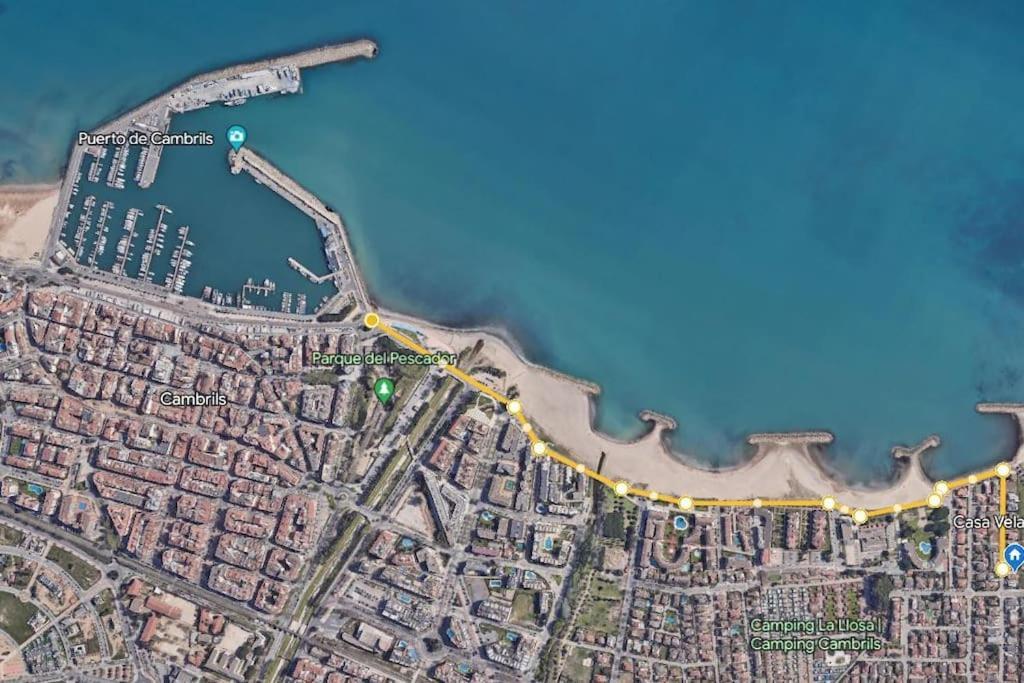 Casa Vela Blanca Vista Al Mar - - Villa Cambrils